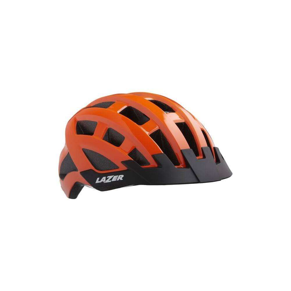 Lazer Compact cycling helmet with Turnfit TS Plus adjustment and ventilation for comfortable riding.