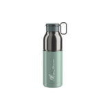 Elite Mia Thermo stainless steel vacuum bottle in celeste, 550ml, keeps drinks hot for 12 hours and cold for 24 hours.