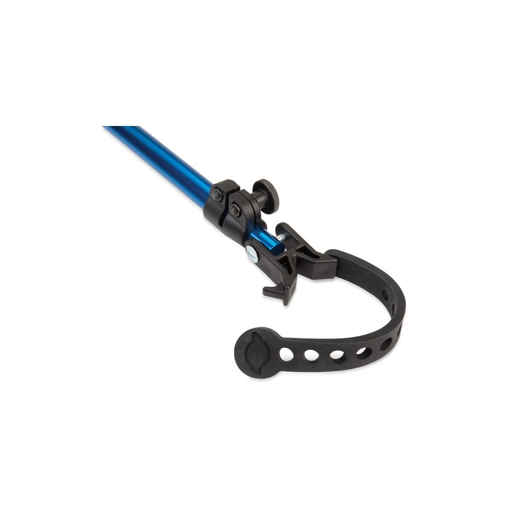 Park Tool HBH-3 extendable handlebar holder for bike repair stands, adjustable from 18 to 32 inches, workshop tool for bike maintenance.