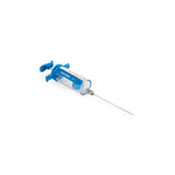 Park Tool TSI-1 tubeless sealant injector for Presta valve stems, used for workshop maintenance and tire sealing.