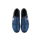 Shimano RC5 (RC502) SPD-SL road cycling shoes with BOA L6 fit system and sleek black design.