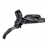 SRAM G2 Ultimate MTB disc brake with carbon lever, titanium hardware, and MMX clamp in gloss black, mountain bike component