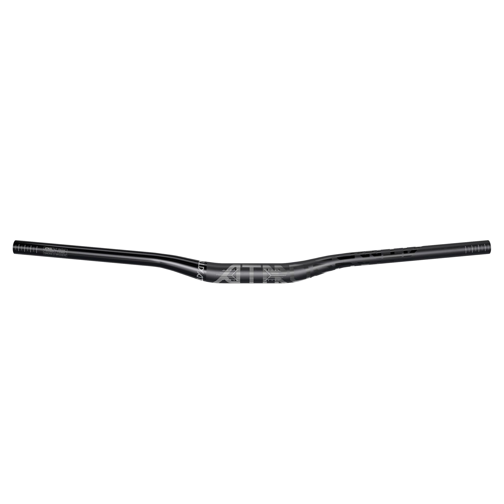 Truvativ Atmos 7K Riser Handlebar 31.8Mm Diameter 760Mm Wide 20Mm Rise Bead A1 MTB Handlebar