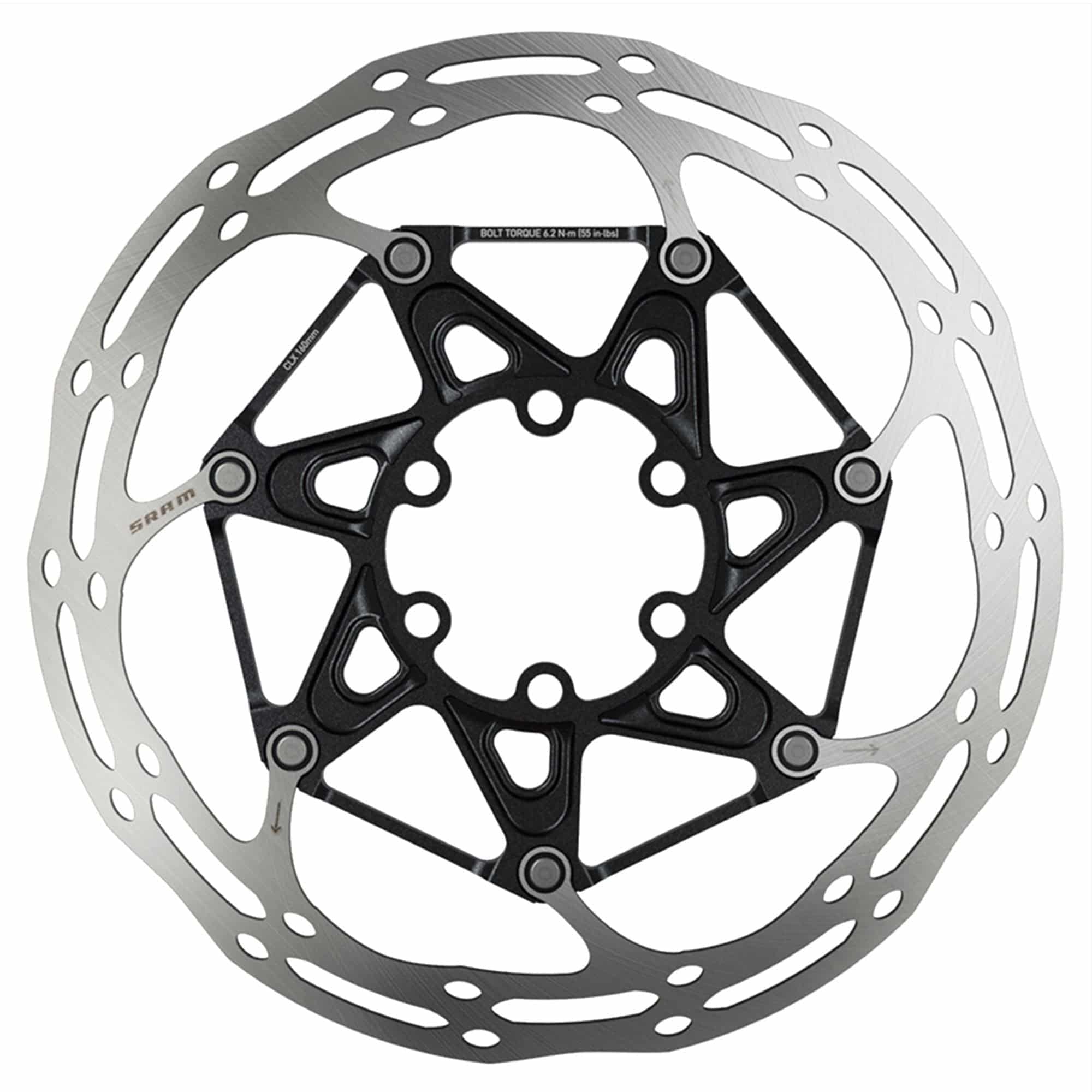 Sram Rotor Centerline 2 Piece (Includes Steel Rotor Bolts) Rounded 6 Bolt Rotors