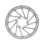 SRAM CenterLine 203mm brake rotor with steel bolts, 6-bolt mount, designed for bicycle disc brake systems