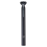 Ritchey 2-bolt seatpost with adjustable clamp for precise saddle positioning, showcasing its sleek design and mounting mechanism.