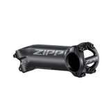Zipp Service Course SL road bike stem with 17° angle and universal faceplate, mounted on a bike handlebar.
