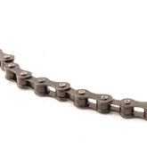 Clarks 8-speed anti-rust bike chain with DACROMET® coating, designed for 7-8 speed bicycle gearing, close-up view.