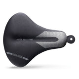 Selle Italia Comfort Booster unisex saddle cover with carbon rail chassis, designed for bicycle seat comfort and protection.