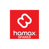 Hamax 3-point child seat safety belt, adjustable and secure, designed for child seats from 2018 onward.