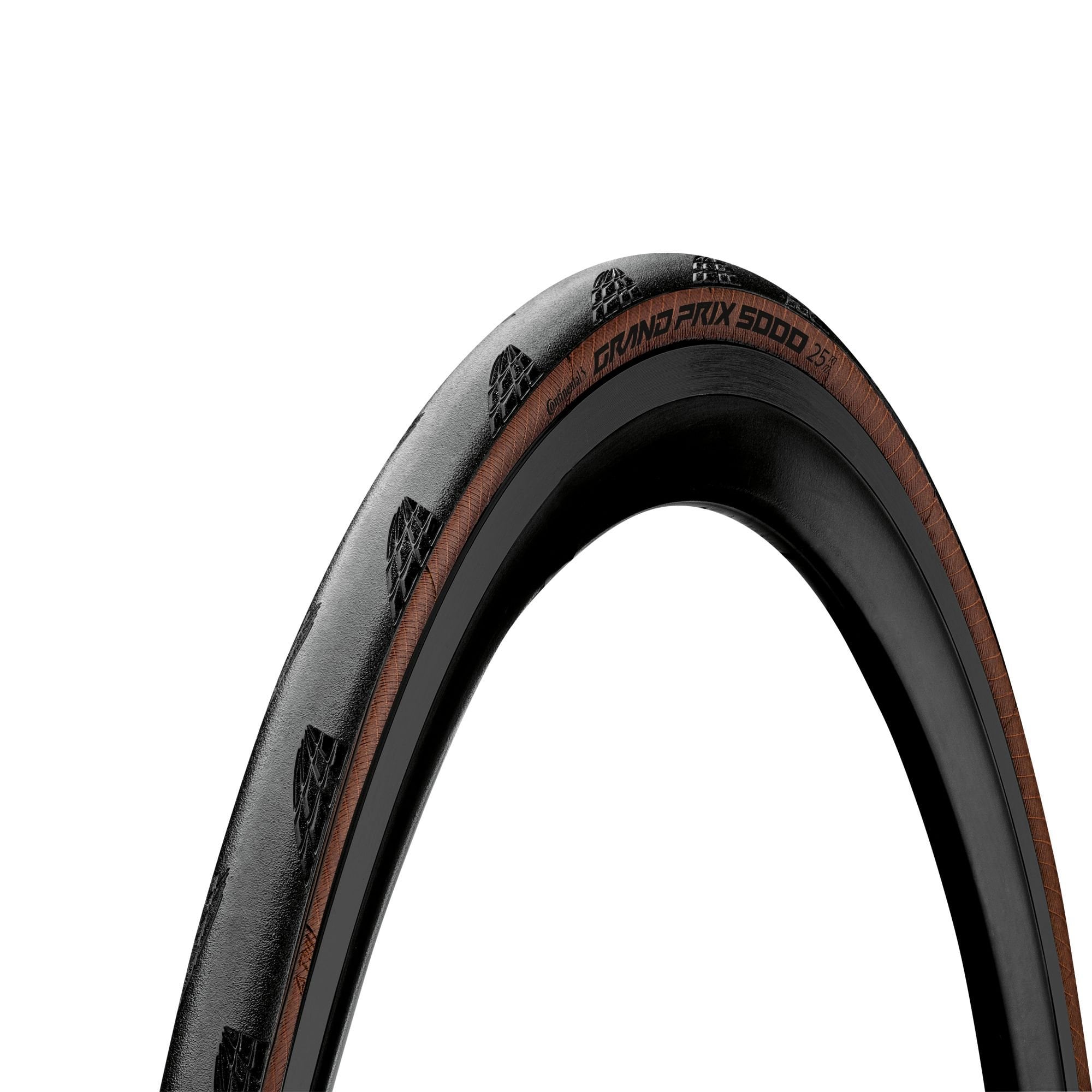 Continental Grand Prix 5000 Tyre - Foldable Blackchili Compound Black/Transparent Tyre