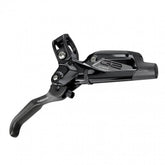SRAM G2 Ultimate MTB disc brake with carbon lever, titanium hardware, gloss black finish, includes MMX clamp and components.