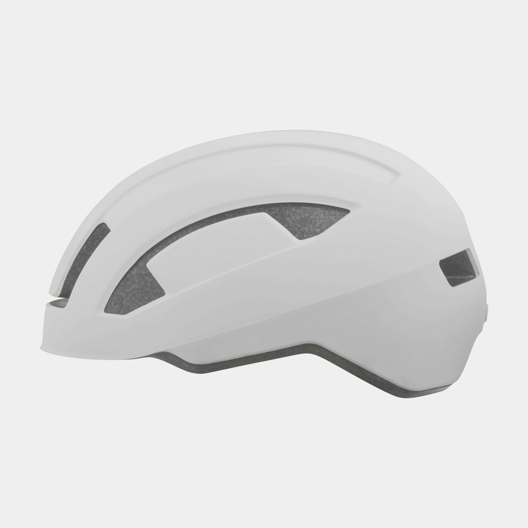 Lazer Cityzen KinetiCore urban cycling helmet with double layer impact protection, shown from the front.