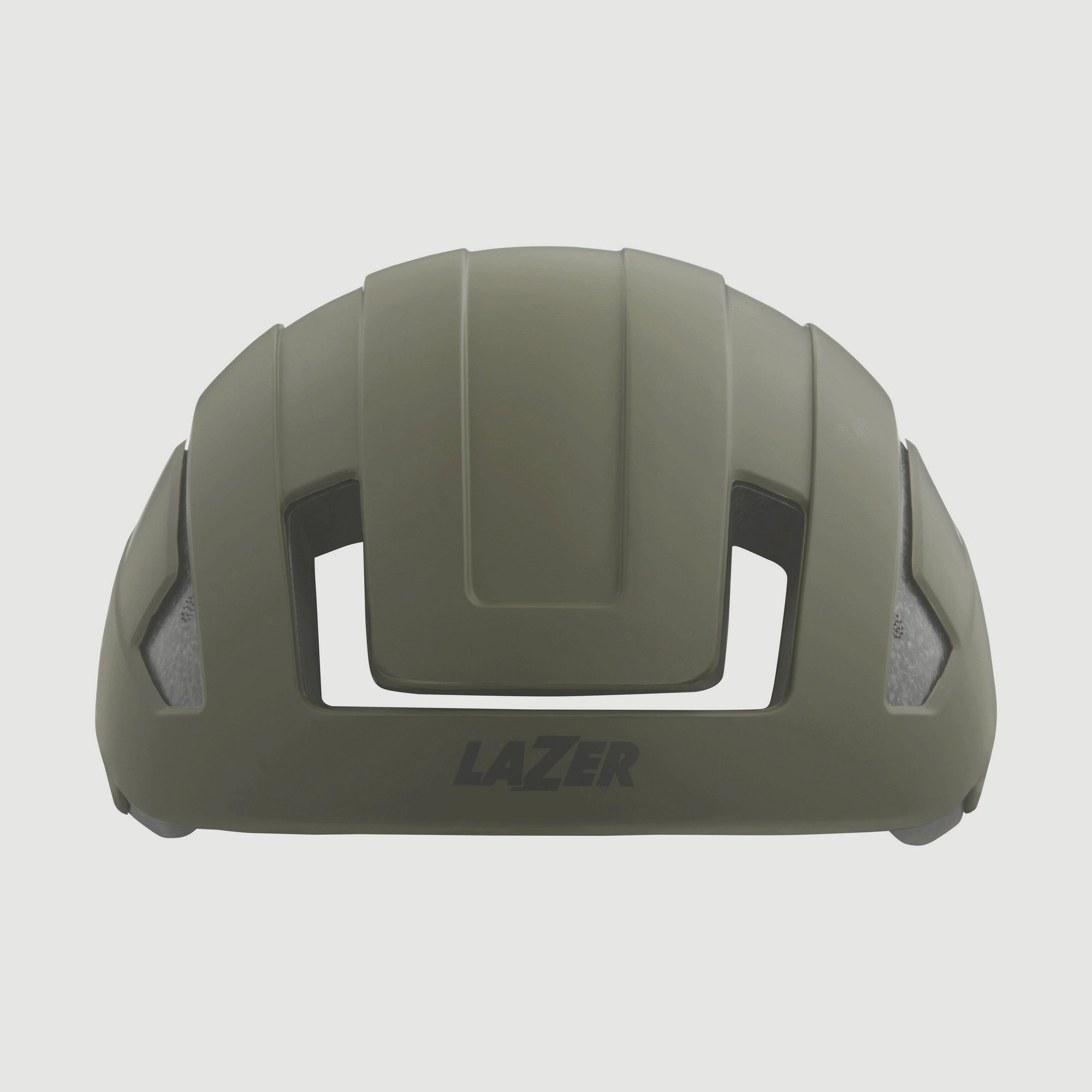 Lazer Cityzen KinetiCore helmet with double layer impact protection for urban cycling, shown from side view with adjustable straps.