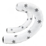 Supacaz Sticky Kush Galaxy cycling handlebar tape with high grip and shock absorption, shown wrapped on bicycle handlebars.
