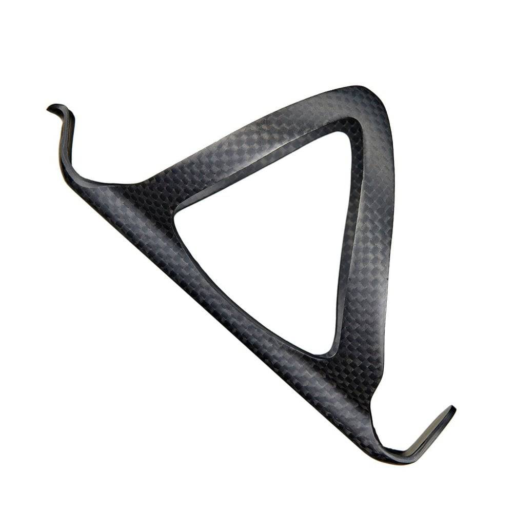 Supacaz Fly Cage carbon bottle cage with LockTight Wings for road and MTB bikes, lightweight and secure bike accessory.