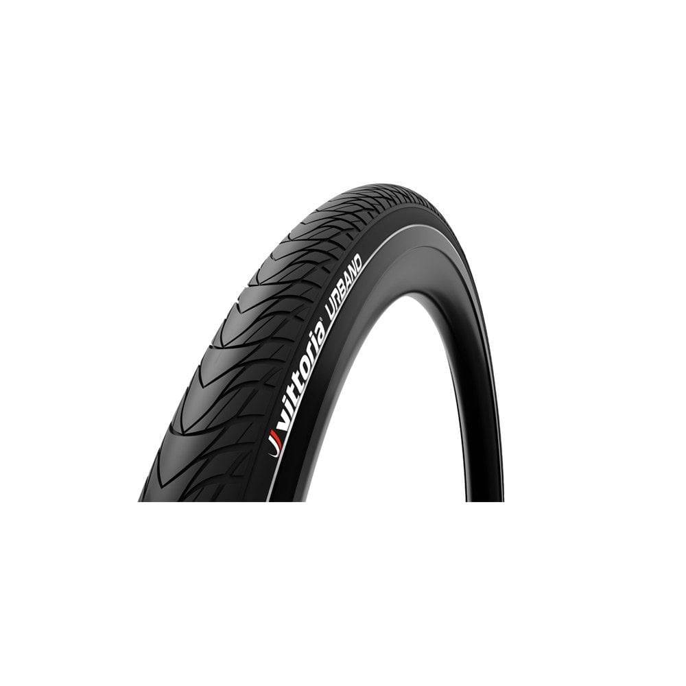 Vittoria Urbano reflective urban bike tyre with V-Groove tread for commuting, designed for city cycling.
