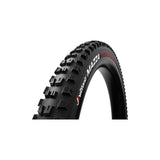 Vittoria Mazza Trail G2.0 Enduro tyre with Graphene 2.0 compound for mixed terrain riding, featuring knobby tread for traction.