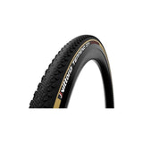 Vittoria Terreno Dry Gravel G2.0 TLR tubeless-ready cyclocross tire mounted on a bike wheel for gravel riding.