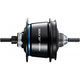 Shimano Alfine SG-S7051 11-Speed Di2 internal hub gear with disc brake compatibility, shown with gear and brake components.