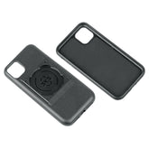 SKS Compit Cover for iPhone 11/XR showing shockproof case with secure mount and protective design
