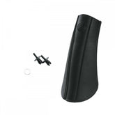 SKS XXL mudguard spoiler, durable bike accessory, 15cm x 53mm, shown attached to bicycle wheel for mud and splash protection
