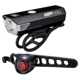 Cateye Light Sets - Ampp 100 / Orb Bike Light Set