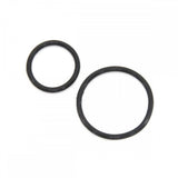 Cateye Rapid X Series bike light replacement fixing bands in two sizes, durable accessories for secure mounting.