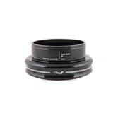 Cane Creek 40 ZS44/30 black headset with sealed bearings and steel crown race for bicycle components.