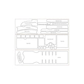 Bike Shield Frame Protection & Stickers - Full Pack For Brompton