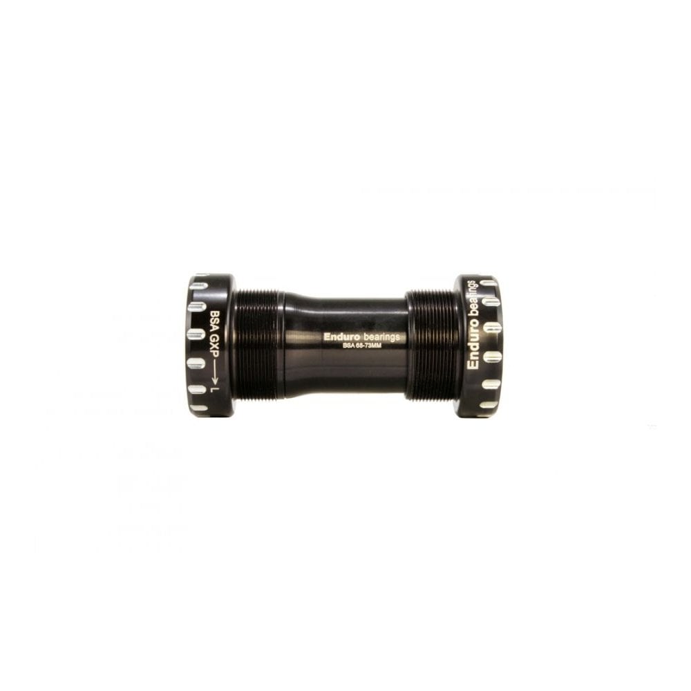 Enduro Bearings Ceramic Zero BSA Bottom Bracket in black for GXP threaded 73mm shell, bicycle component for smooth performance.