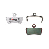 SwissStop Disc 31 Organic MTB brake pads for SRAM G2, Guide, Level Silver disc brakes on e-bike, components for cycling performance.