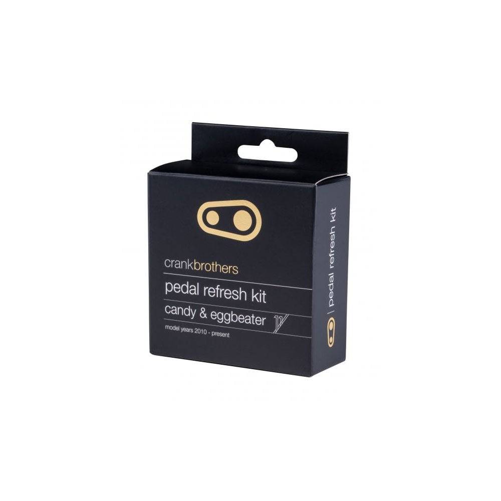 Crankbrothers Stamp 7/11 Refresh Kit components for maintaining and improving pedal performance on mountain and cycling bikes.