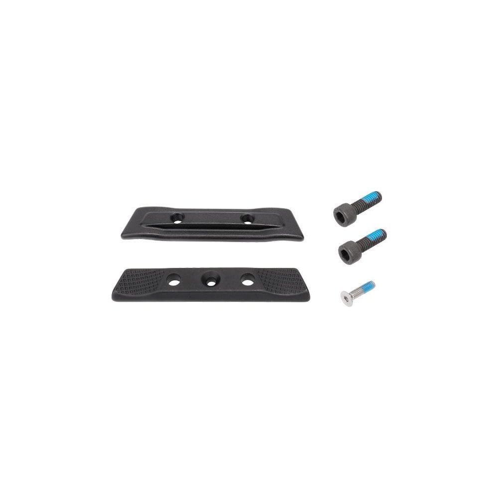 Black Topeak Fixer Omni & Tri Backup Pump Mount accessory for secure bike pump attachment on bicycles.