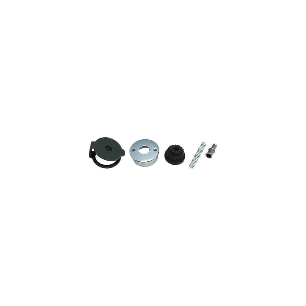 Topeak Einstein II rebuild kit in black with pump repair and maintenance parts for bicycle pumps.