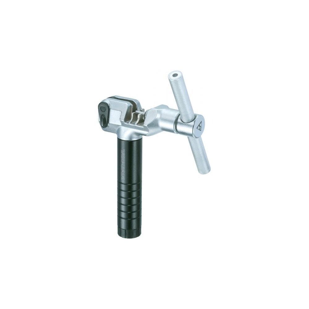 Topeak All Speeds bike chain tool for up to 12-speed, black and silver, workshop repair tool for bike maintenance and chain repair.