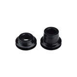 DT Swiss front wheel kit with 100mm width, 15mm thru-axle adapters for 17mm axles, compatible with 180 hubs, bike components.