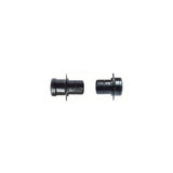DT Swiss front wheel kit with 100mm and 12mm thru-axle adapters for 350 hubs, shown with wheel and components.