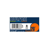 Nutrak 29 x 1.9-2.2 inch Presta valve inner tube for road cycling tires, bicycle component for tire replacement.