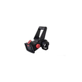M Part wicker basket bracket for 22.2-25.4mm handlebars with adjustable angle and light mount, bike accessories.