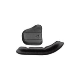 Profile Design Aerobar armrest pad set F-19 with removable lycra covers, showing foam padding and adjustable straps.