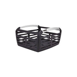Thule Pack'n Pedal bike basket attached to a bicycle with pannier racks, designed for urban commuter bike accessories.