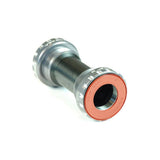 Wheels Manufacturing BSA threaded ABEC-3 bearings for 22/24mm cranksets on a grey bicycle frame.