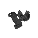 Truflo Minitrack bracket accessory for Minitrack, Micro 2 & Micro 3 pump support, shown mounted on a pump system.