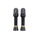 Nutrak Schrader Tubeless Valve, Threaded Bronze