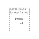 Thule Mounts & Spares - Fitting screws for Ridealong long (58 mm)