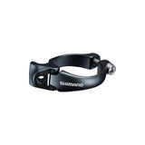 Shimano Dura-Ace SM-AD91 front derailleur band adapter for Di2 9150 components, spare bike parts in silver color