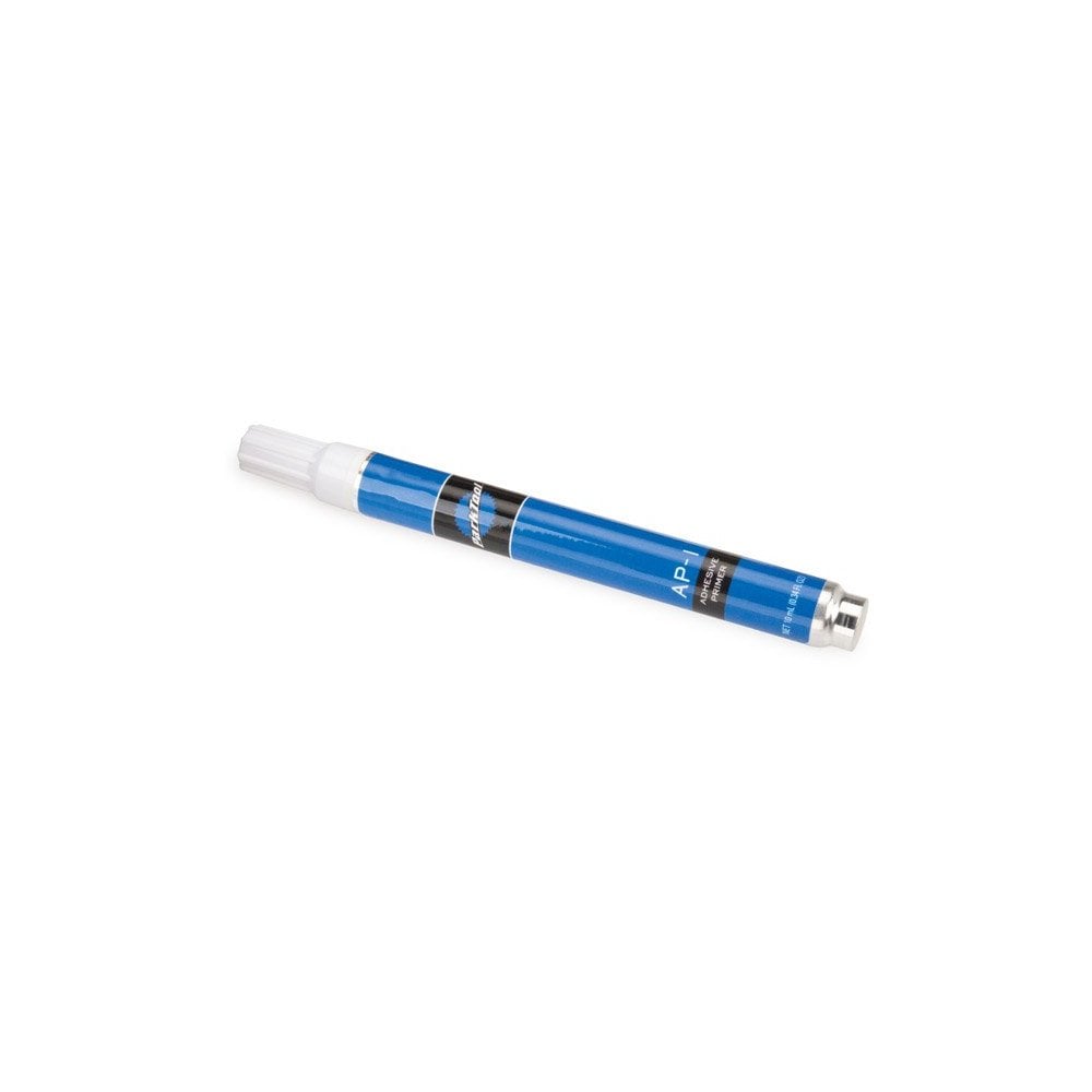 Park Tool AP-1 adhesive primer for threadlockers and retaining compounds, suitable for prepping carbon fiber surfaces in workshop use.