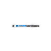 Park Tool TW-6.2 ratcheting torque wrench with dial adjustment, 10-60Nm, 3/8" drive, used in workshop for precise torque setting.