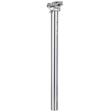 Thomson Elite inline bike seatpost for road and mountain bikes, high strength, durable components, silver finish.